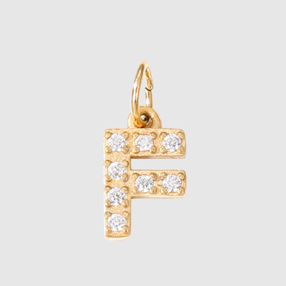 1 Piece 304 Stainless Steel Zircon Ion Plating 14K Gold Real Plated Letter Number Polished Stretch Adjustable Pendant DIY Jewelry Accessories 22