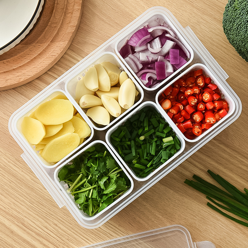 Simple Refrigerator Chopped Green Onion Compartment Crisper - Image 11