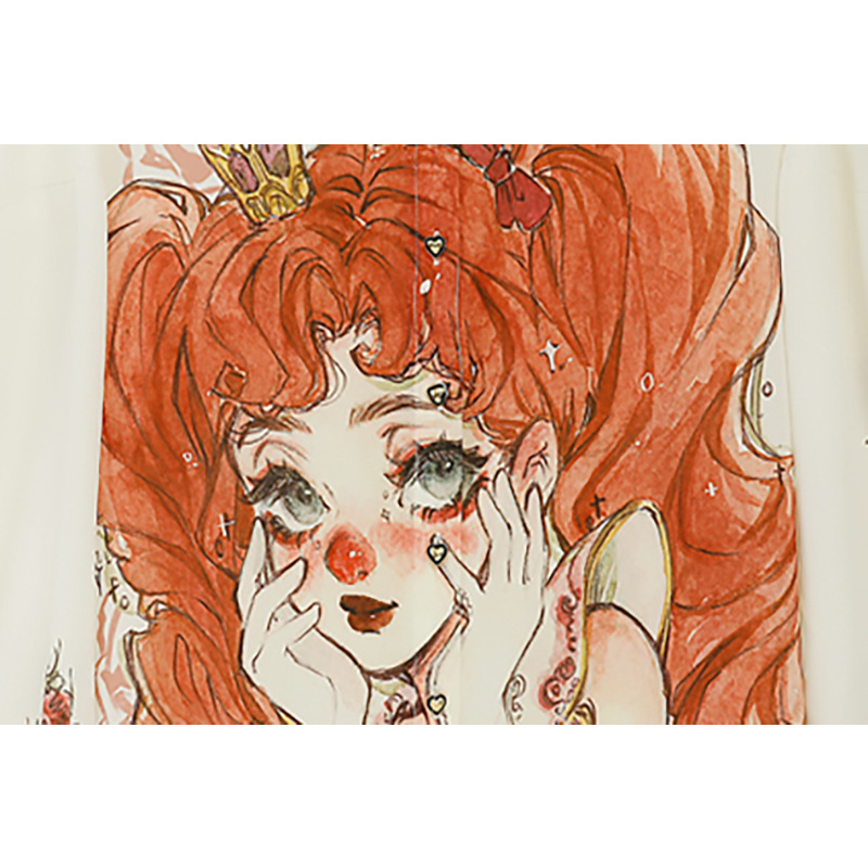 Sweet And Chic Comic Shirt Women's Design Sense