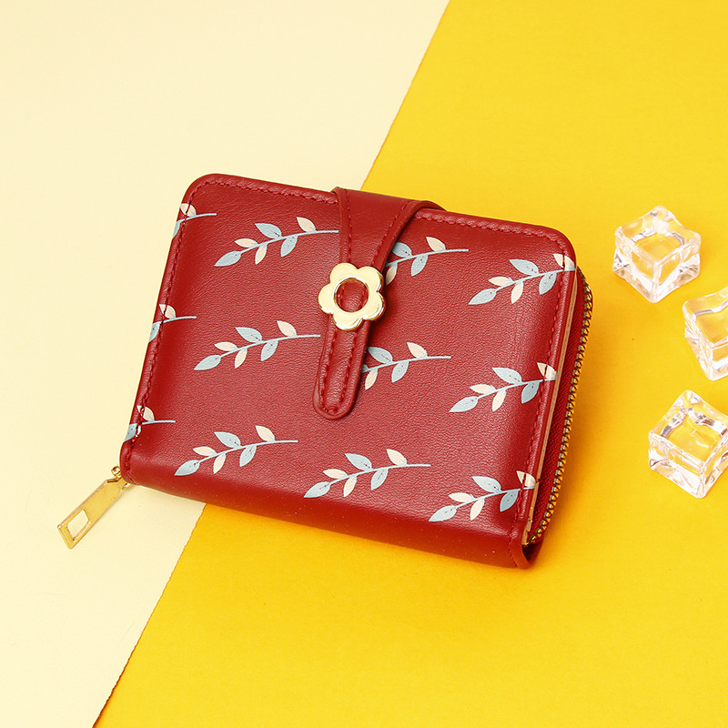 Clip Fastener Student Zipper Female Zero Wallet