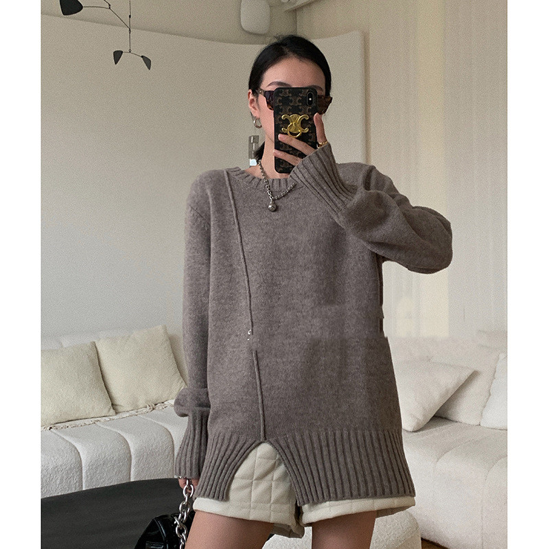 Fashion New Temperament Pullover Loose Sweater Women