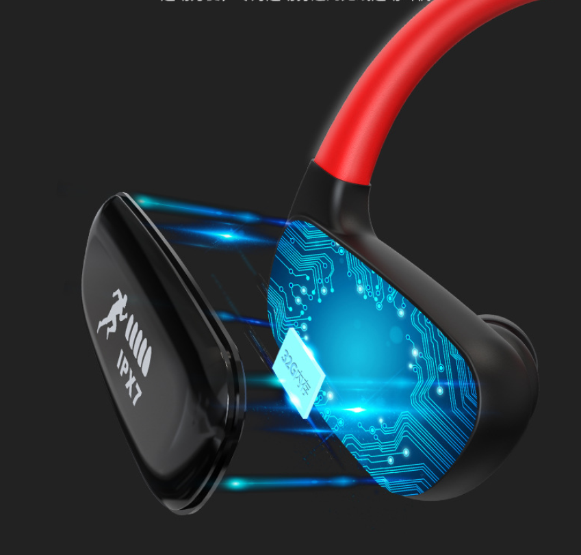 Compatible with Apple , Bluetooth Headset Seven Waterproof Sports Running Waterproof - Image 4