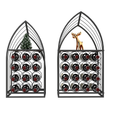 Sailboat Shaped Wine Cabinet Rack, Display Rack, Freestanding Wine Cabinet With Bottle Storage, Spirits And Wine Home Bar, Kitchen, Dining Room Sto... Black - Shop at LoveMi