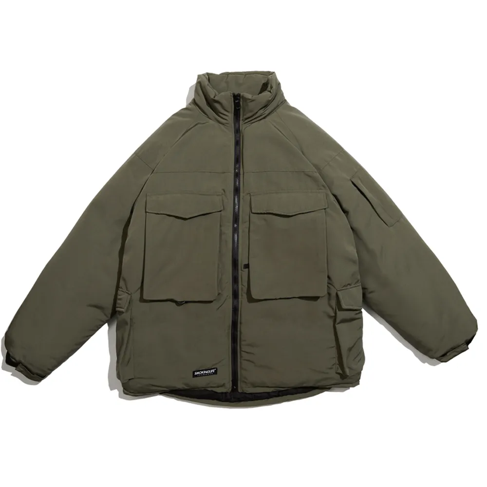 Padded Jacket Men's Street Fashion Brand Loose
