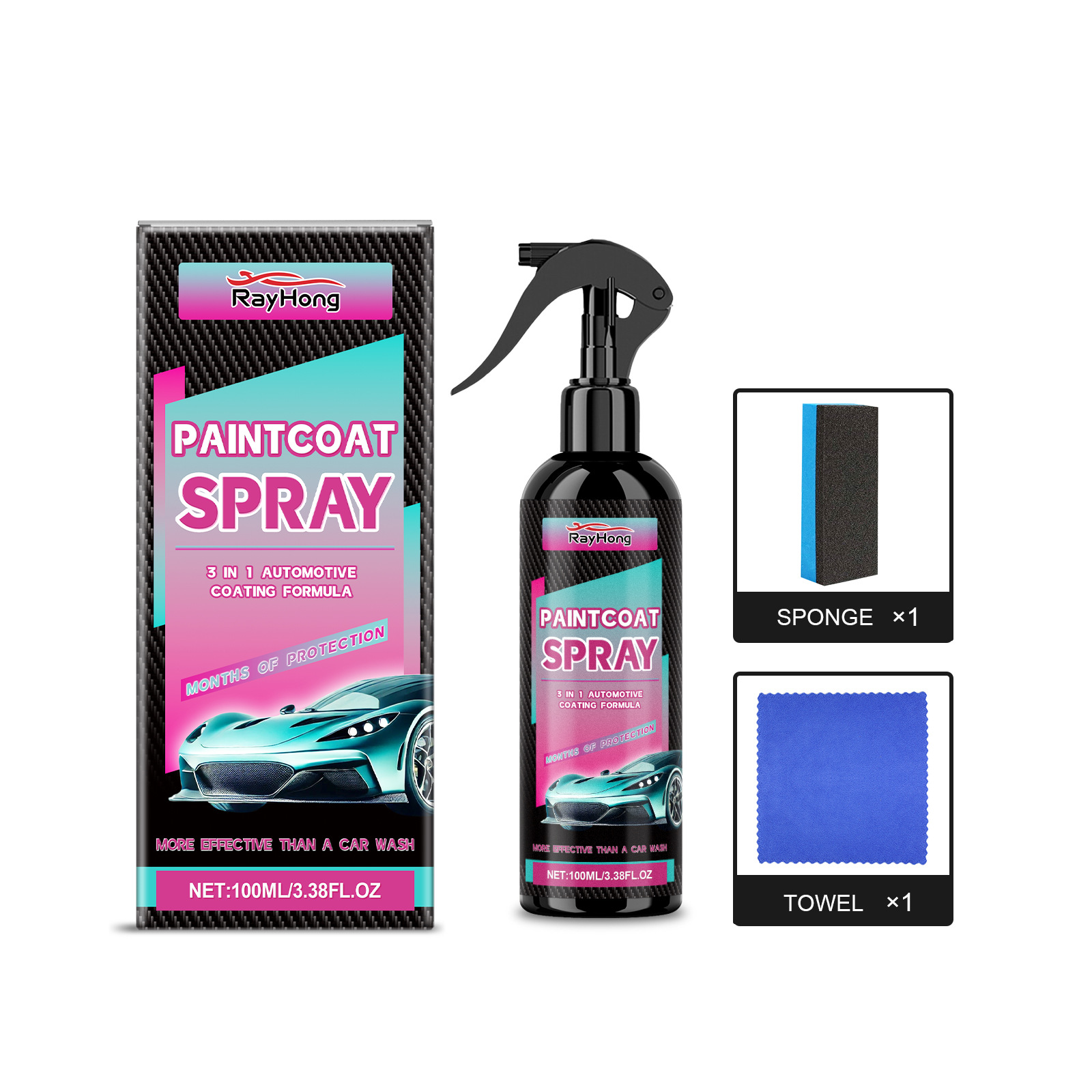 Car Paint Coating Spray