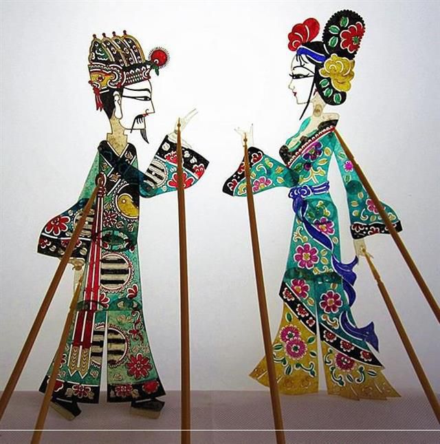 Shadow Play Puppet Animal Ethnic Background (Wuson beats