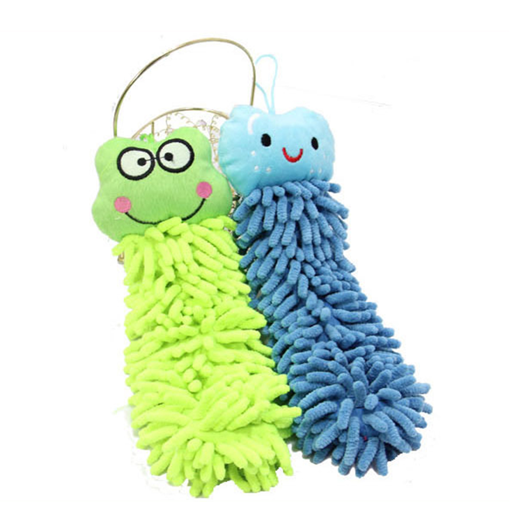 Title 4, Cartoon Cute Hanging Chenille Towel