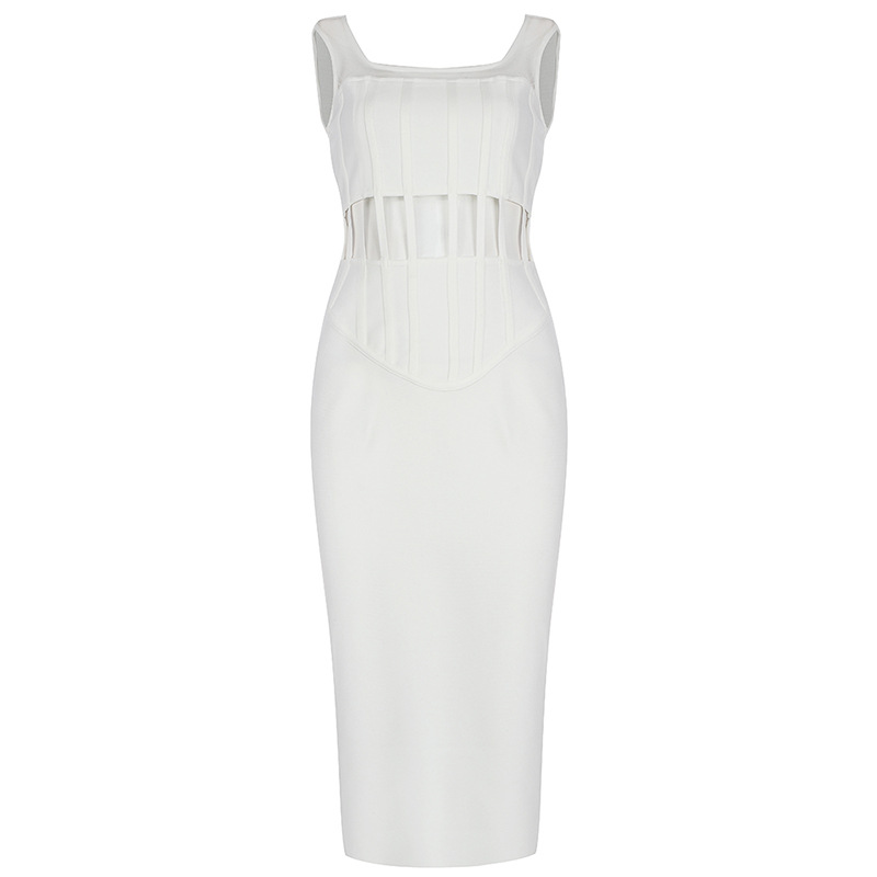 Sleeveless Bodycon Midi Dress, picture 5 of 8