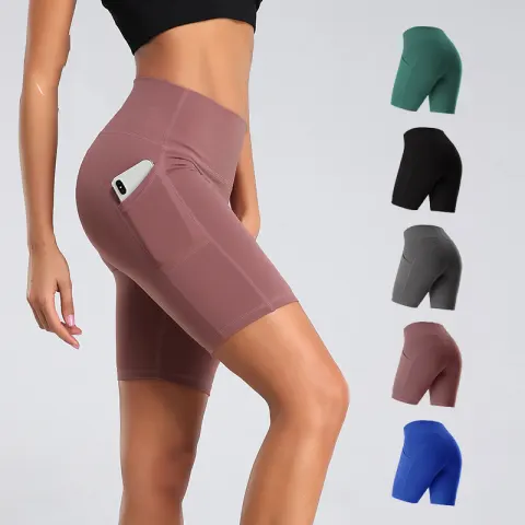 High Waist Fitness Gym Workout Leggings with Pockets Athletic