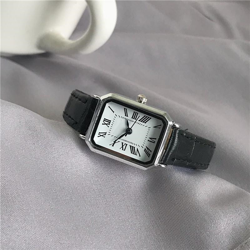 Title 3, Fashion Square Belt Quartz Watch