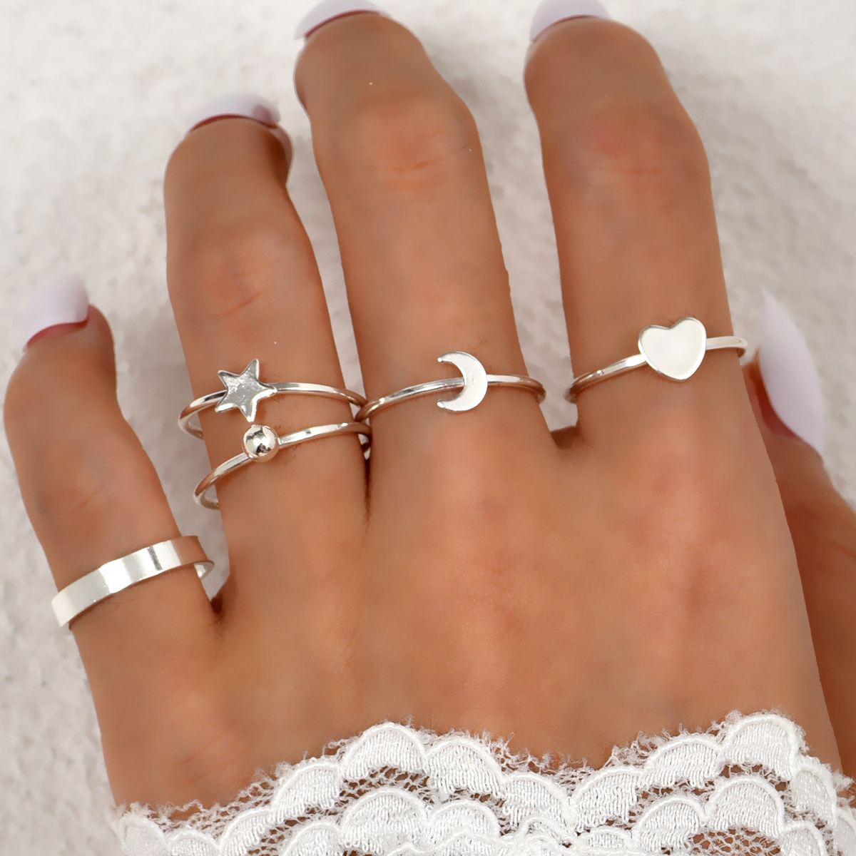 Fashion Simple Irregular Wild Ring