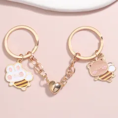 Love Magnet Astronaut Keychain Hangings - View 1