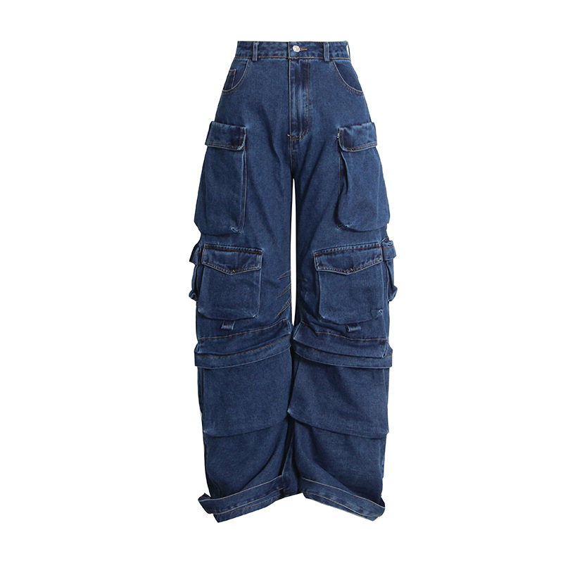 Title 2, Baggy jeans met wijde pijpen voor dames