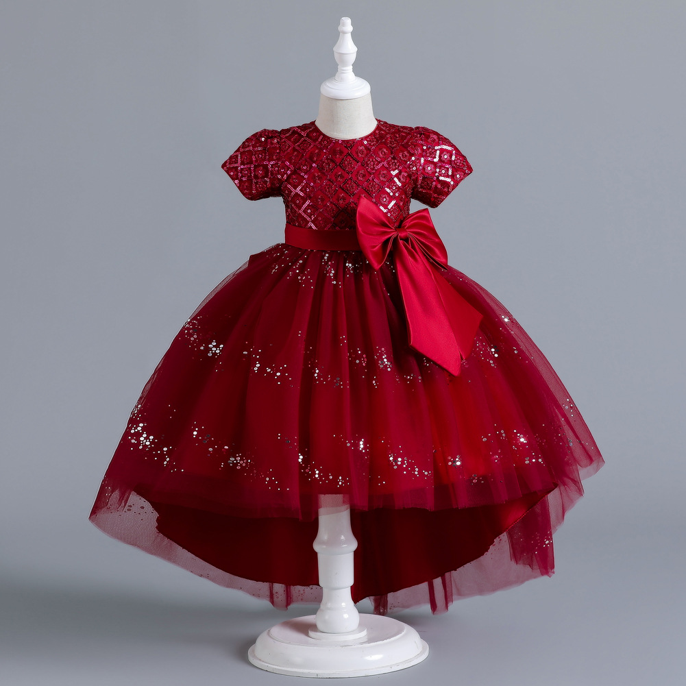 Title 12, Childrens Dress Princess Dress Sequined Perfor...