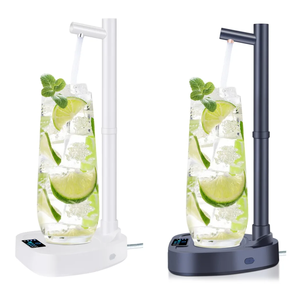 Added Extension Tupe Water Dispenser Automatic Bottle Desktop Rechargeable