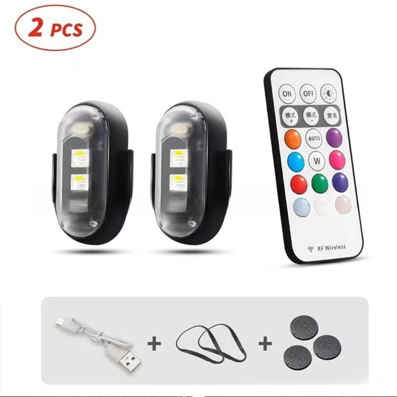 2 Lights With Remote Control