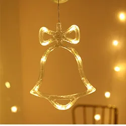 Star String Lights LED Christmas Curtain Lights Indoor Bedroom Home Party Decoration Snowman Christmas Tree Holiday Lights – image 10