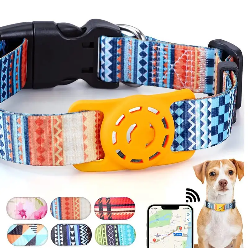 Dog And Cat Digital Print Collar