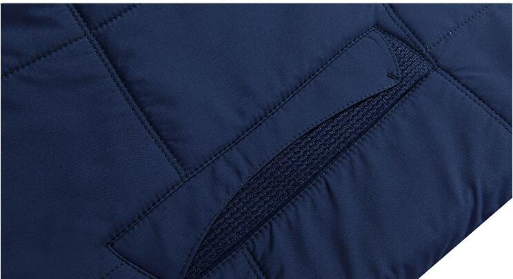 Fashionable Men's Simple Thin Cotton Jacket