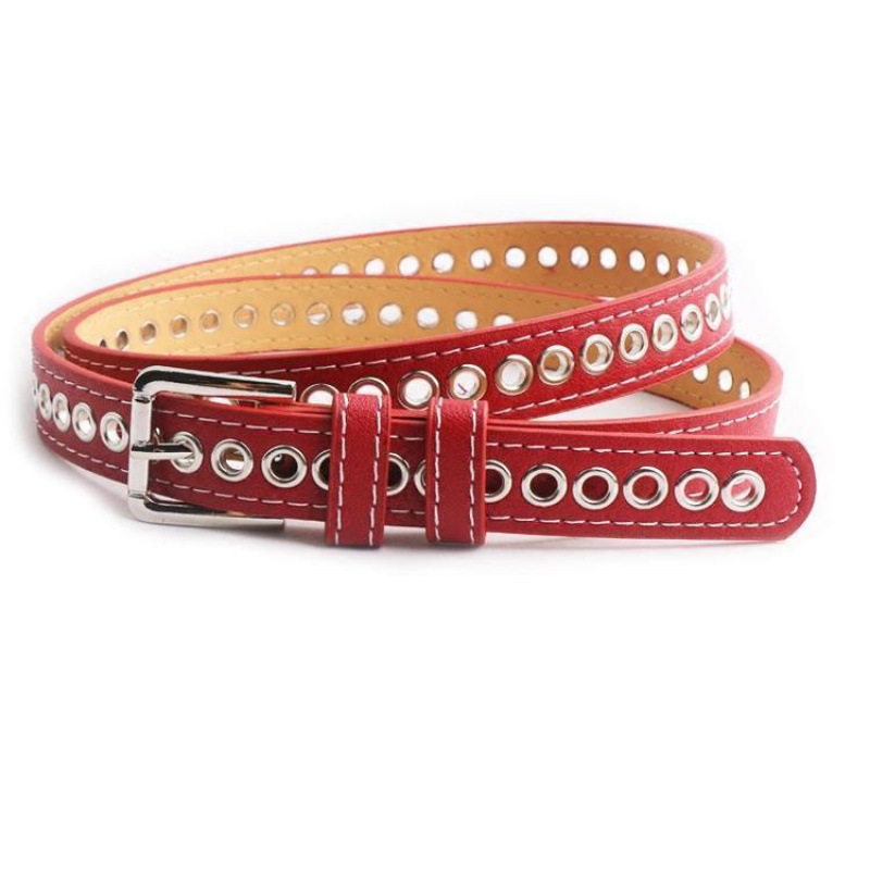 Title 1, Womens All-match Belt With Full-hole Eye-catch...