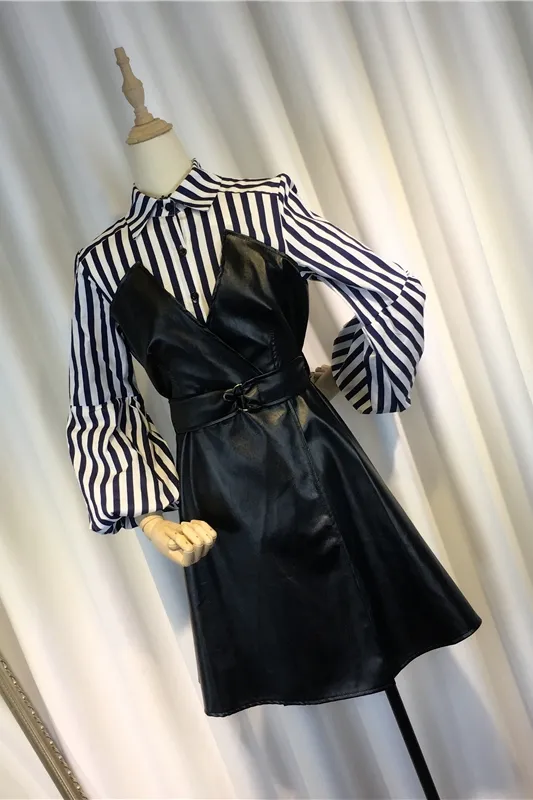 Women's Light Luxury Ladies In Dresses And Shirts Stripes - Shop at LoveMi