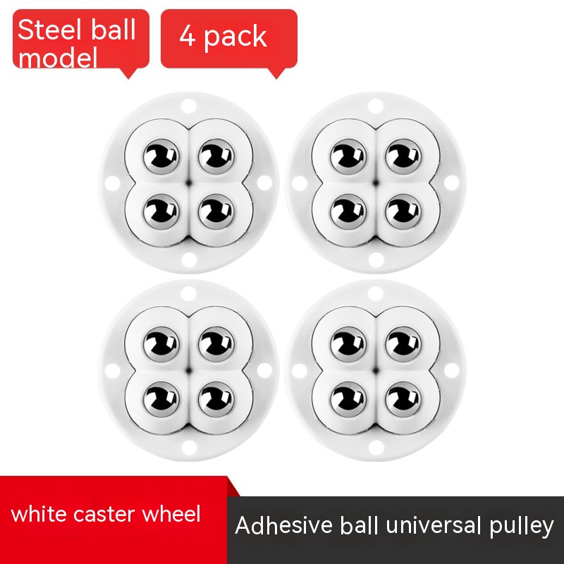 Steel Ball 4 White One Pack