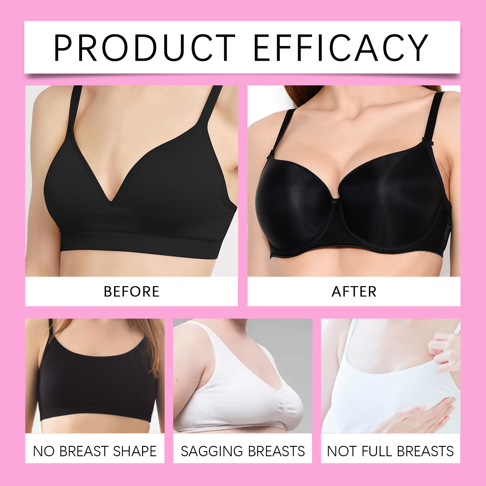 Chest Plumping Lifting Massage Cream, Breast Firming Moisturizing Care Lotion For Women, Deep Hydrating Shaping Bust Cream With Vitamin E & Soy Protein