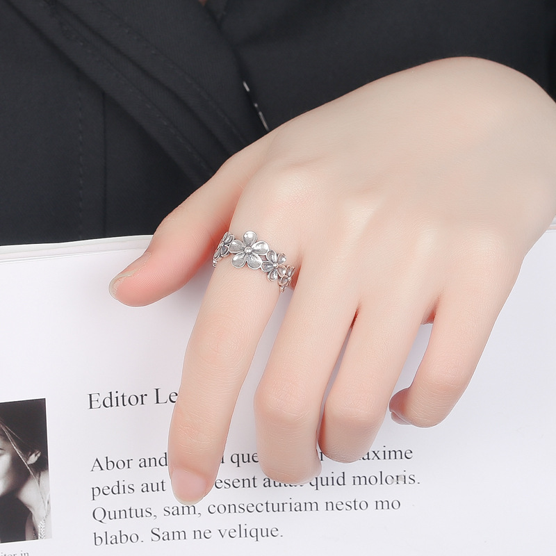 Eye  Winter Plum Temperament Popular Joint Ring