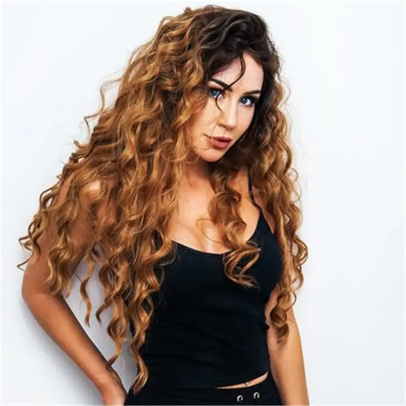 African Women's Curly Wigs for Distribution