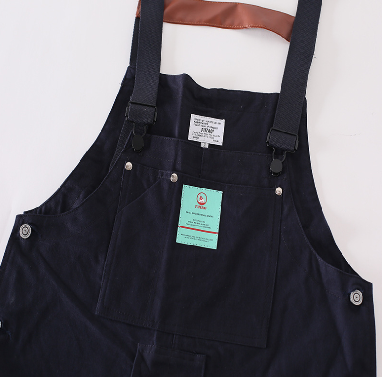 Title 5, Colorblock werkkleding Bib Workwear Daddy-broek...