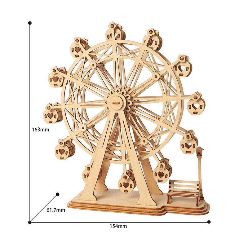 Title 5, Roda gigante tridimensional infantil conjunto d...