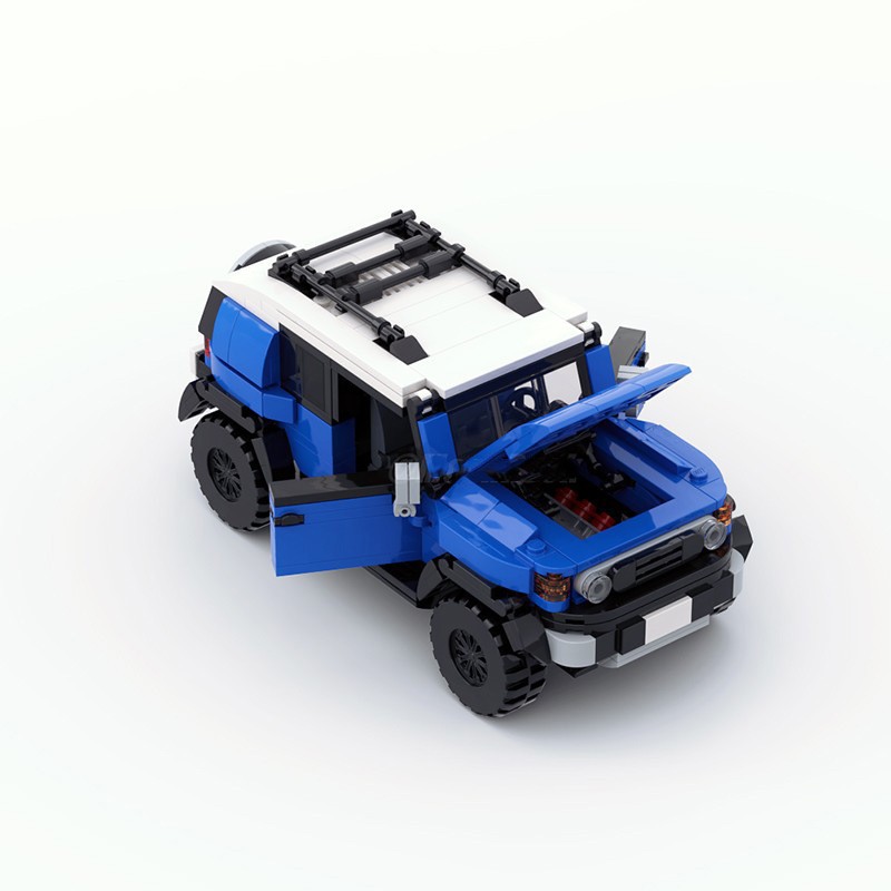 8 Grid Car Series Car Model Building Blocks - Image 6