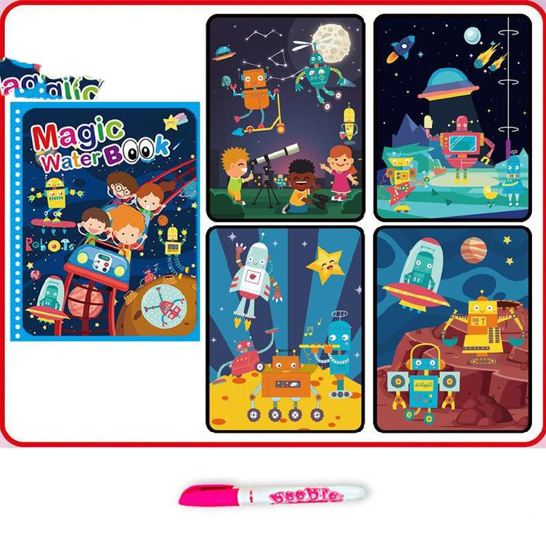 Water Brush Children's Picture Child Book