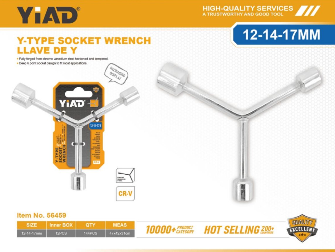 Y-Type Socket Wrench-Only Support Self-pickup, And The Free Shipping Price Is An Anti-auction Price
