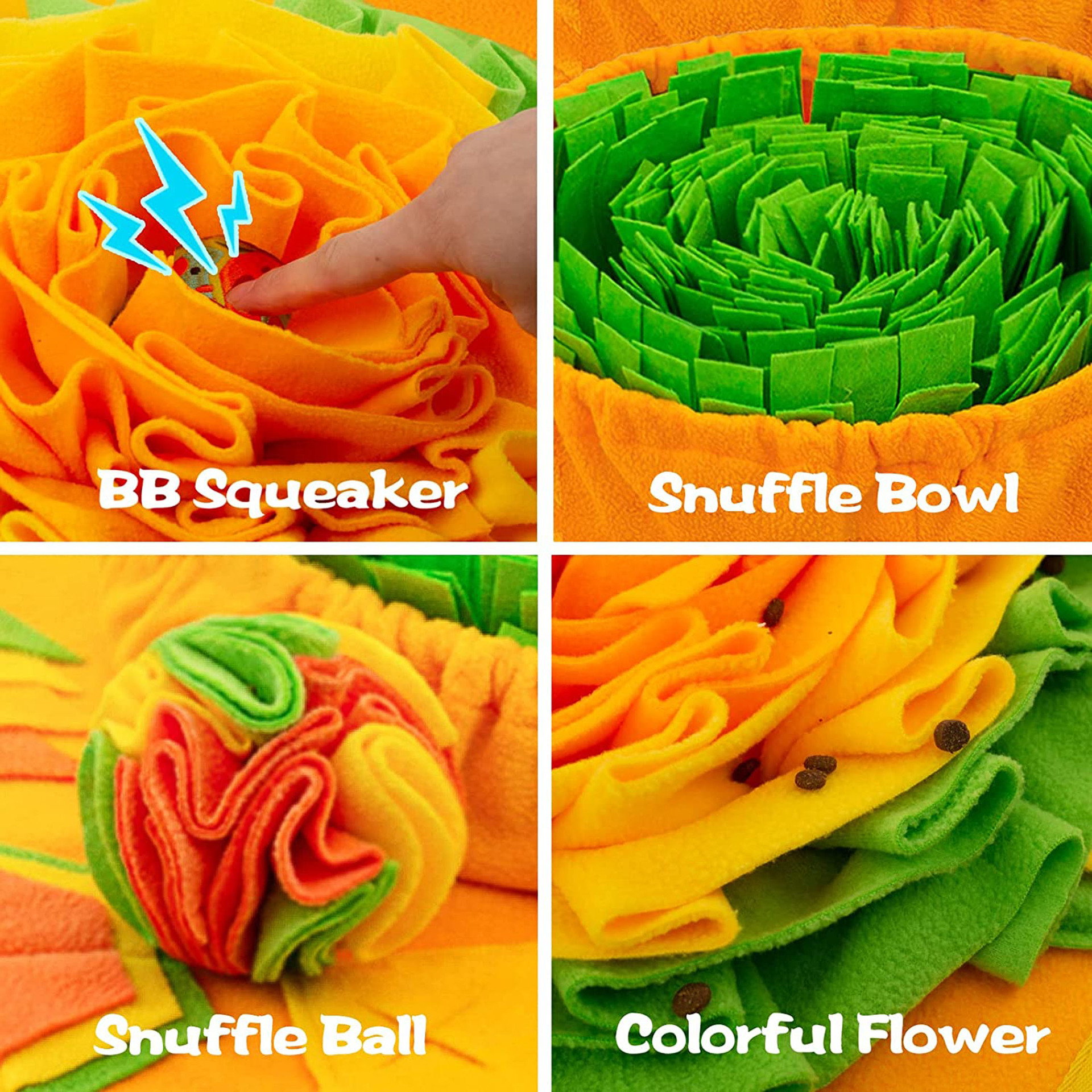 New Pet Smell Pad for Dog and Cat Puzzle – Orange