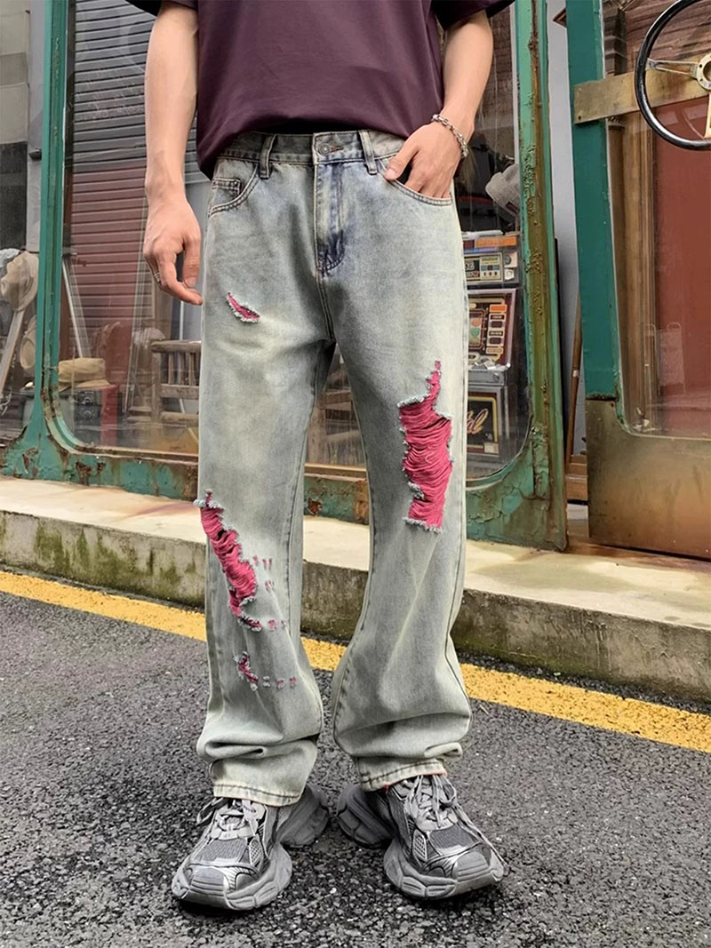 Shanxi Stretchy Slim Straight Pants