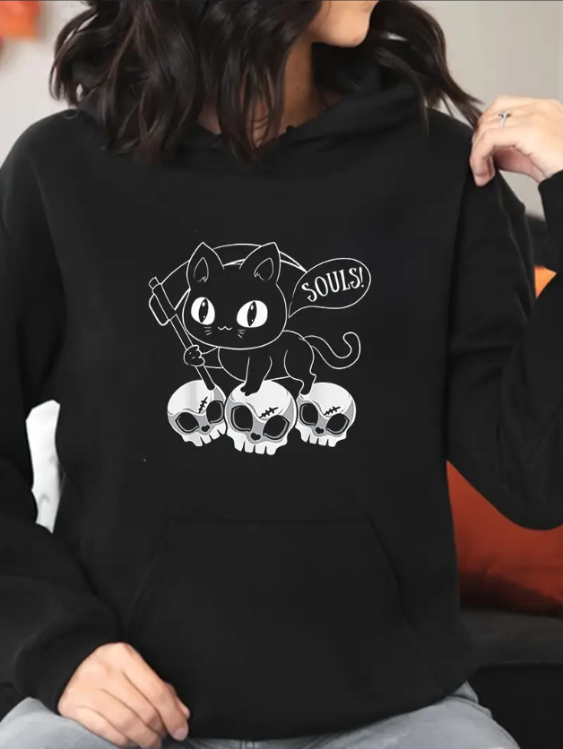 Cat Death And Skeleton Cat Stole Your Soul - Hallo