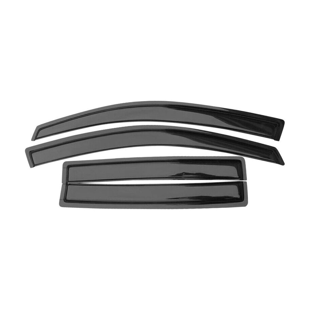 Fits 04-16 N Issan Armada Window Visors Rain Sun Guard Vent 4 Pieces Set