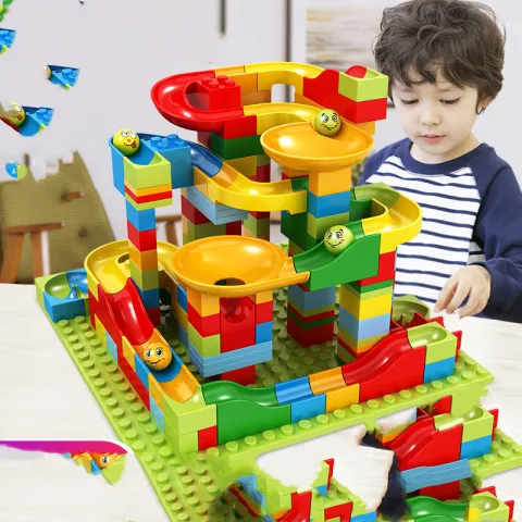 Race Run DIY Small Block Compatible City Building Blocks