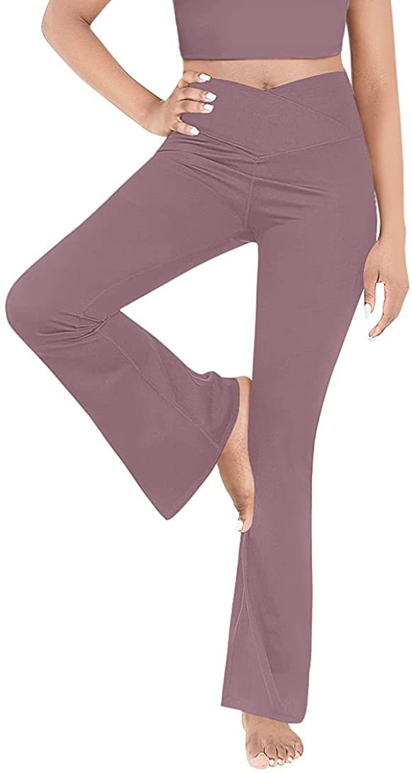 High Waist Slim Fit Solid Casual Trousers Purple - Shop at LoveMi