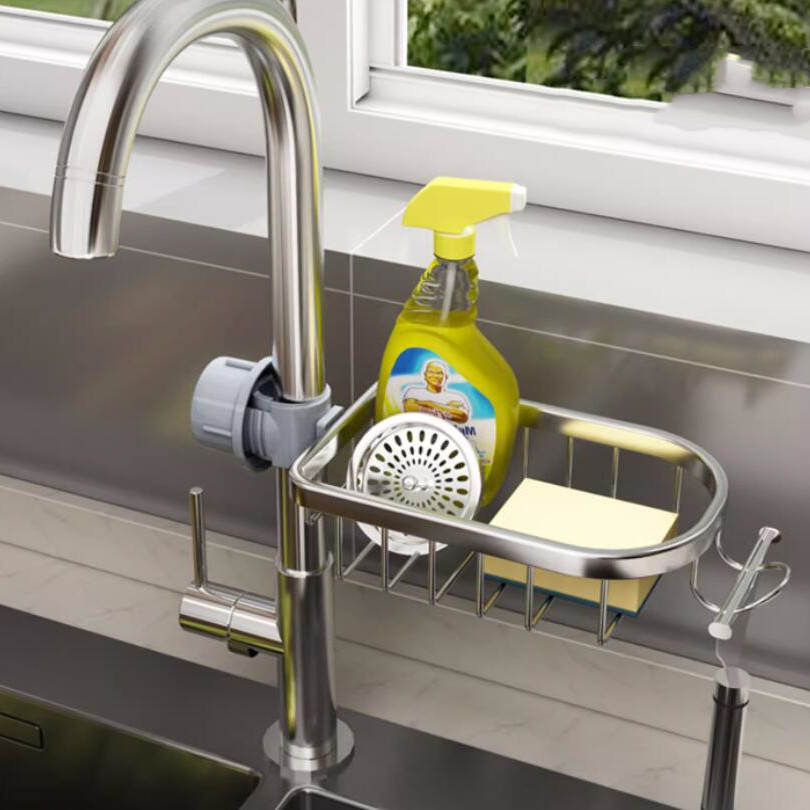 Domestic Sink Dishwashing Cloth Draining Storage Rack