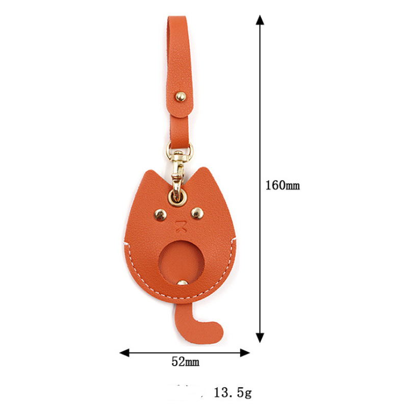 Leather Locator Tracker Access Card Holder