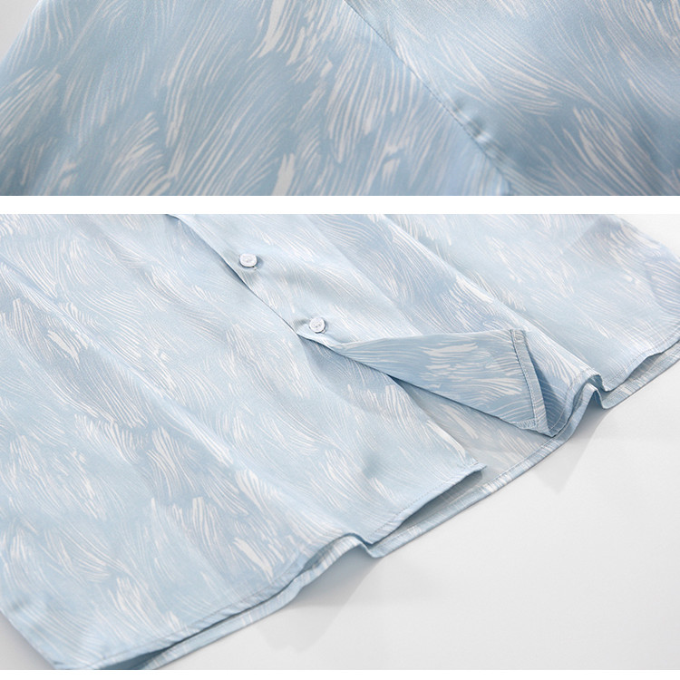 Men's Floral Full Print Short Sleeve Shirt