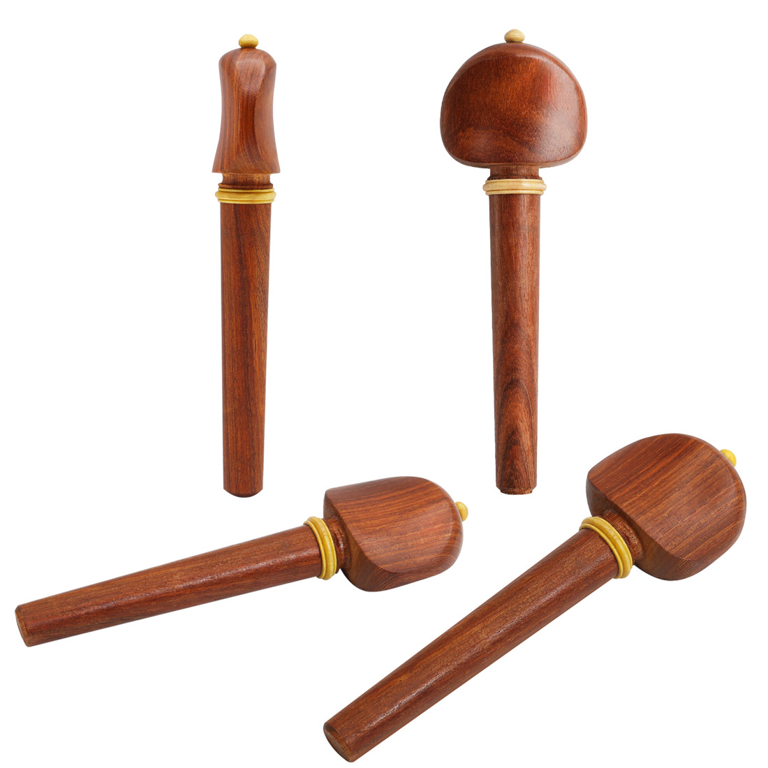 Title 4, Rosewood Cello Tuning Peg Knob Four-piece Set