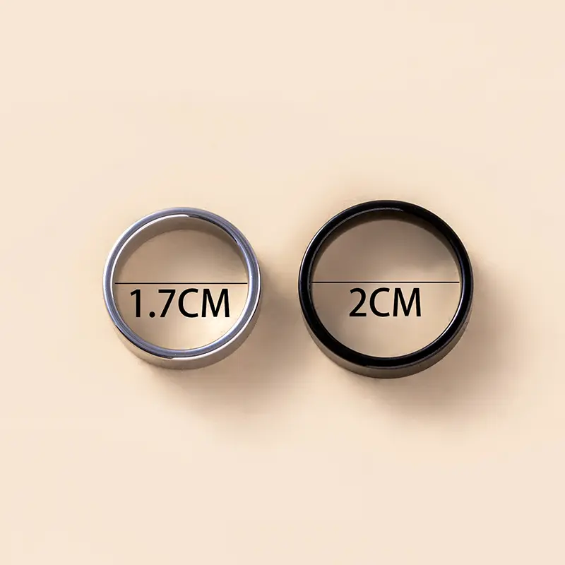 Cross Stainless Steel Couple Ring