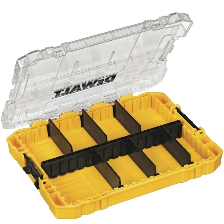 Medium 8-Compartments Small Parts Organizer Portable Tough Case Screw Organizer Toolbox With Customizable Dividers — foto 4