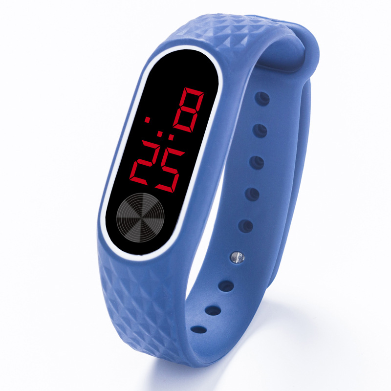 Silicone Children's LED Red And White Light Watch - Picture 7 of 11