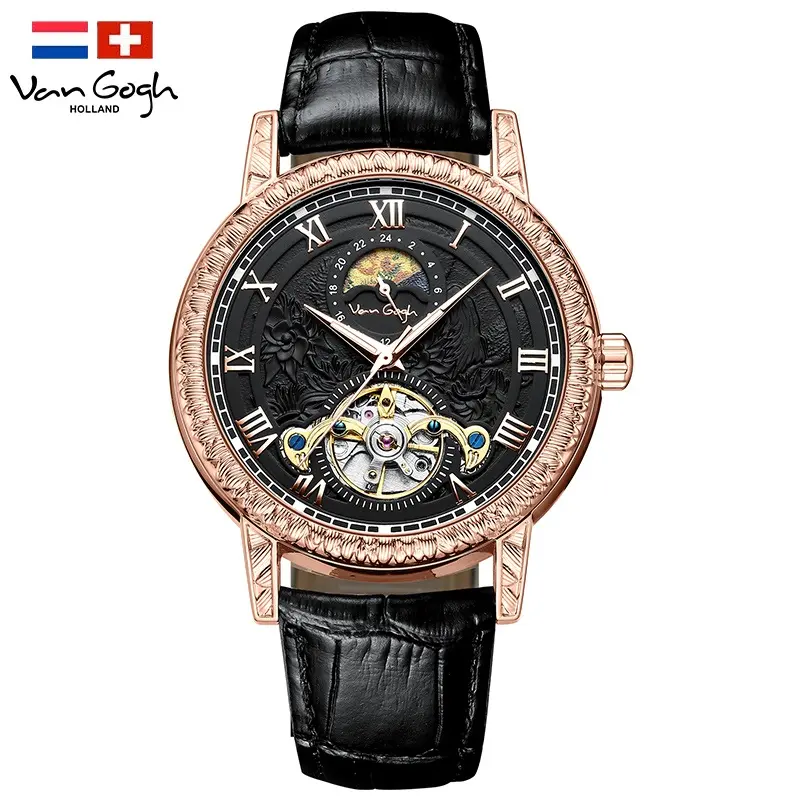 VAN GOGH Automatic Mechanical Men's Watch Yaojin
