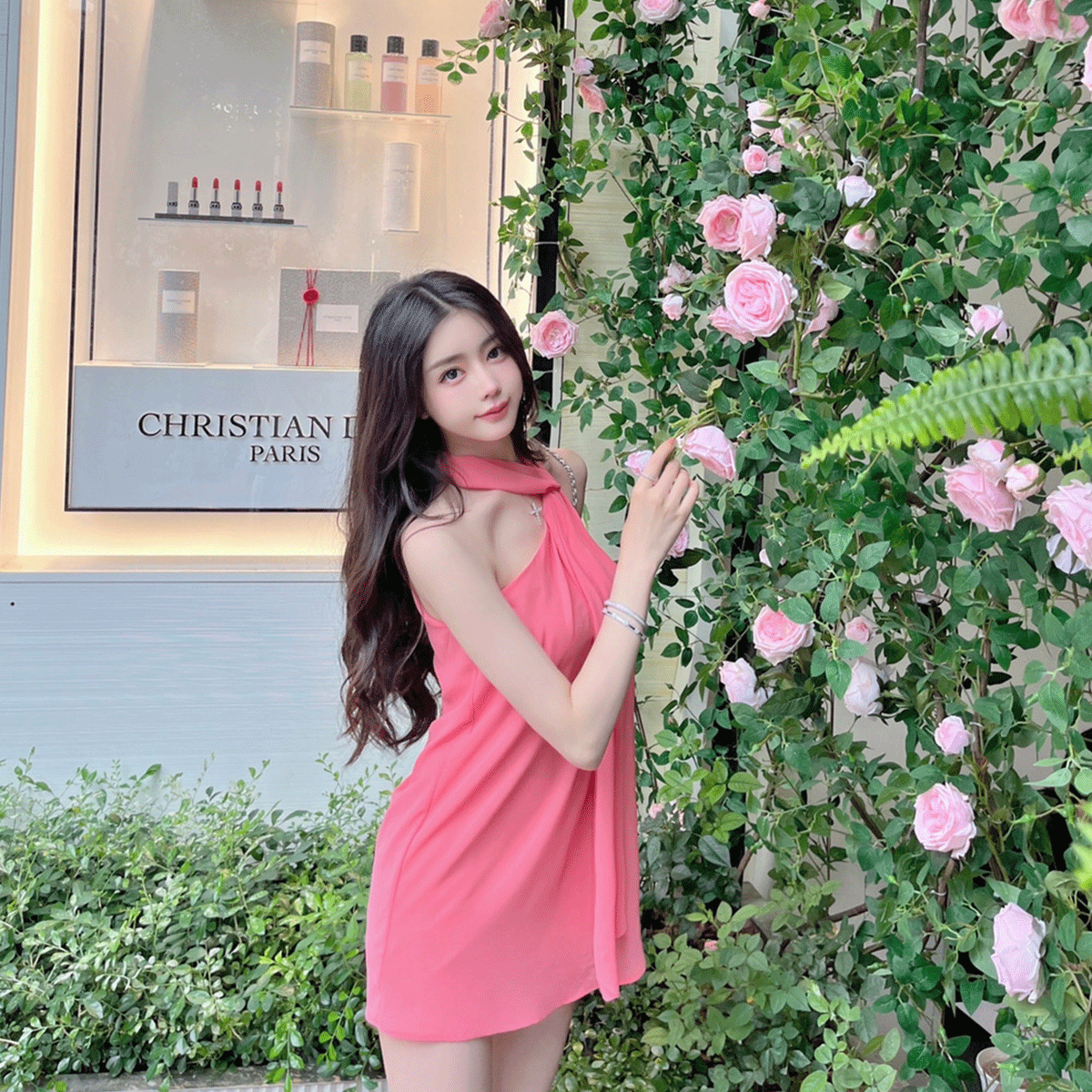 Women's New Fashion Personality Halter Dress Summer