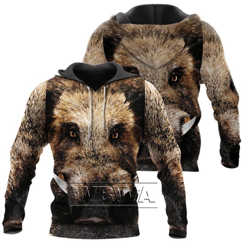 3D Digital Printing Pattern Men's Casual Sports Sweater